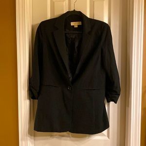 🌻2 for $29 🏷️ Michael Kors Black Blazer Size 4 3/4 Sleeve